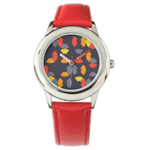 Colourful, cool, trendy, modern, urban circular watch