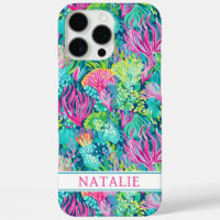 Colourful Coral Reef Monogrammed