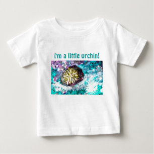 Colourful Coral Reef Sea Urchin Baby T-Shirt