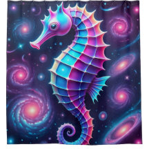 Colourful Cosmic Seahorse