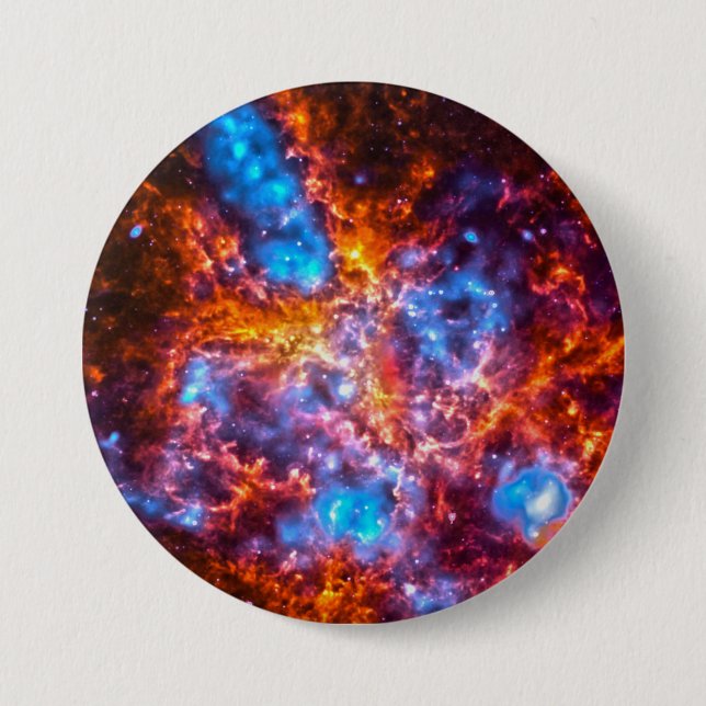 Colourful Cosmos 7.5 Cm Round Badge (Front)