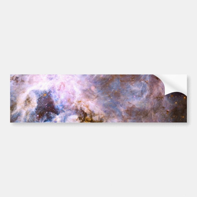 Colourful Cosmos Bumper Sticker (Front)