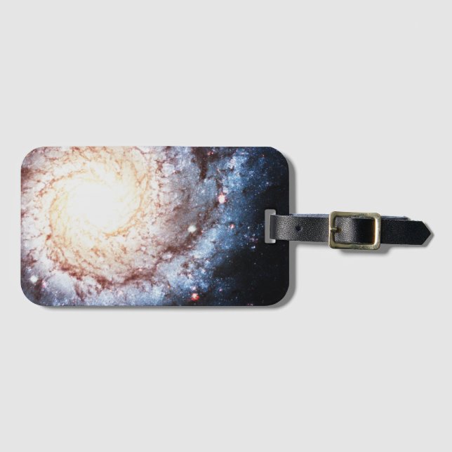 Colourful Cosmos Luggage Tag (Front Horizontal)