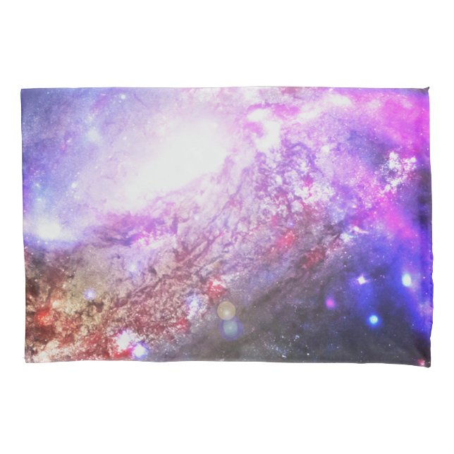 Colourful Cosmos Pillowcase (Front)