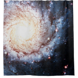 Colourful Cosmos Shower Curtain