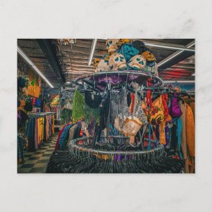 Colourful Costume Shop Postcard