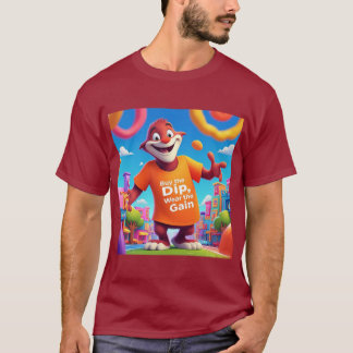 Colourful Cotton Crypto T-Shirt for Investors