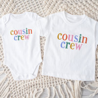 Colourful Cousin Crew Matching Family