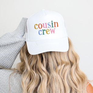 Colourful Cousin Crew Matching Family Trucker Hat