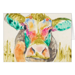 Colourful Cow Design