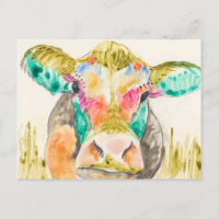 Colourful Cow Design