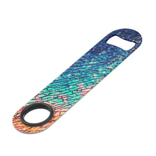 Colourful Cracks Bottle Opener Artistic and Unique