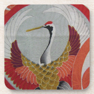 Colourful Crane Coaster