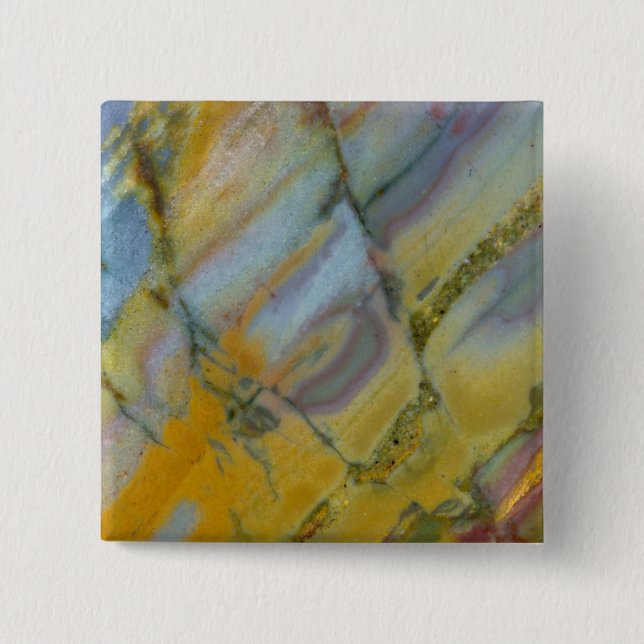 Colourful Crayola Jasper 15 Cm Square Badge (Front)