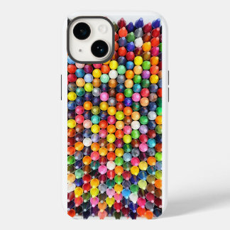 Colourful crayon art for  Case-Mate iPhone 14 case