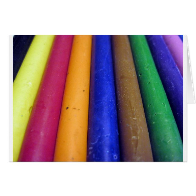 Colourful Crayons (Front Horizontal)