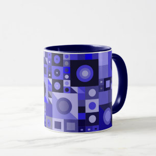 Colourful creative artistic graphical birthday gif mug