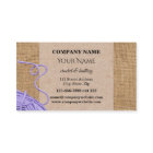 Colourful Crochet and Knitting Wool Business Card