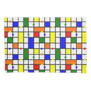Colourful Crossword  Pillowcase