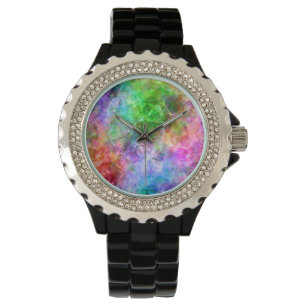 Colourful Crumpled Texture Watch