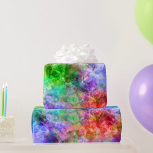 Colourful Crumpled Texture Wrapping Paper
