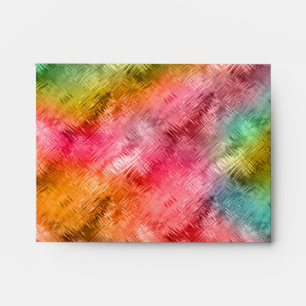 Colourful Crystal Glass Pattern Envelopes