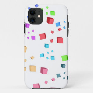 Colourful Cube Design iPhone 11 Case