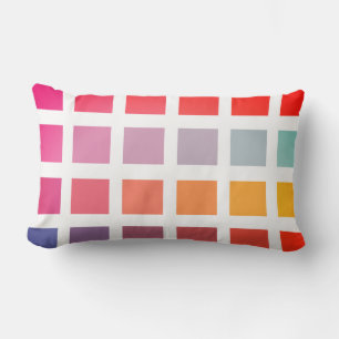 Colourful Cubes Lumbar Cushion