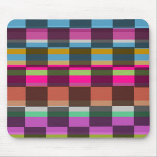 Colourful Cubes Mouse Pad