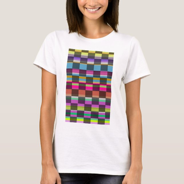 Colourful Cubes T-Shirt (Front)
