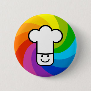 Colourful Cuisine 6 Cm Round Badge
