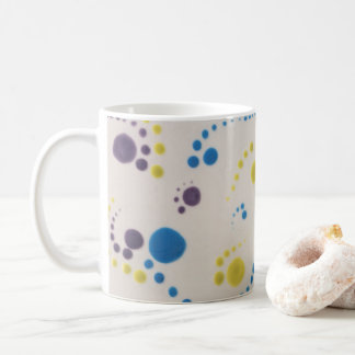 Colourful cup for coffee or tea