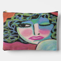 Colourful Curls Original Abstract Art