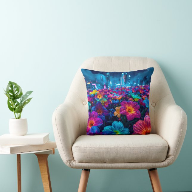 Colourful Cushion (Chair)