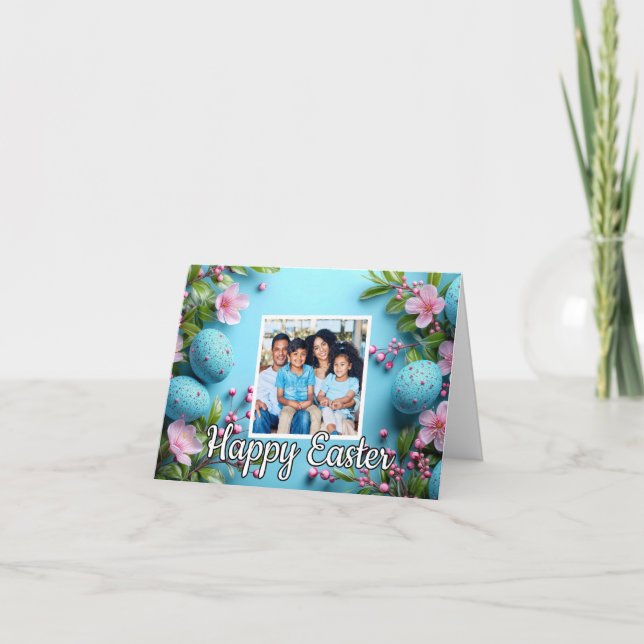 Colourful Custom Easter Collage Photo Template (Front)