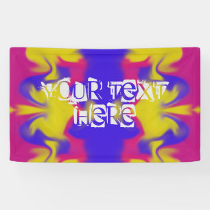 Colourful Customisable Banner