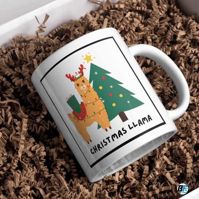 Colourful Cute and Fun Illustrative Christmas Coffee Mug (Creator Uploaded)