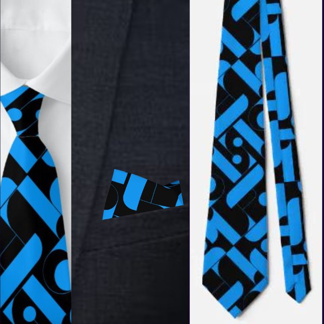 Colourful Cute Background Pattern Necktie (Creator Uploaded)