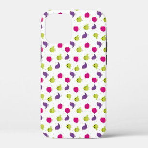 Colourful Cute Birds Pattern iPhone 12 Mini Case
