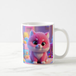 Colourful Cute Cat Mug – Brighten Your Day!