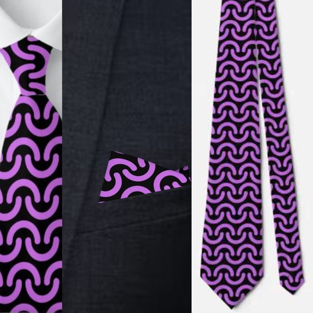 Colourful Cute Circle Pattern Necktie (Creator Uploaded)
