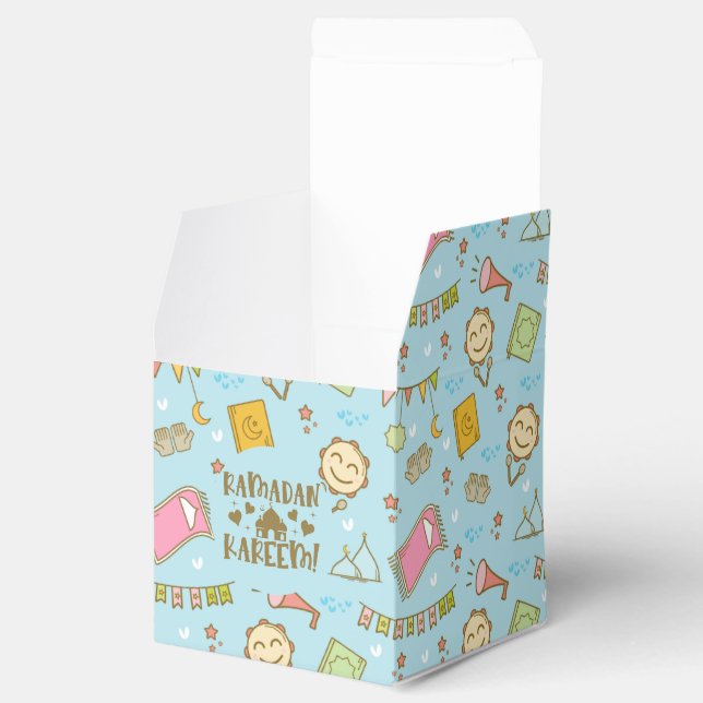 Colourful Cute Fun Ramadan Kareem Goodie Gift Box (Opened)