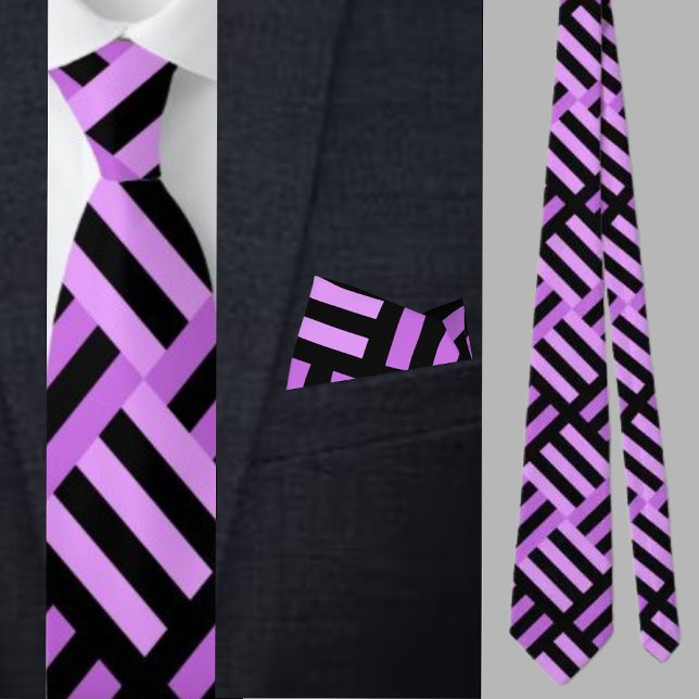 Colourful Cute Geometric Pattern Necktie        (Creator Uploaded)