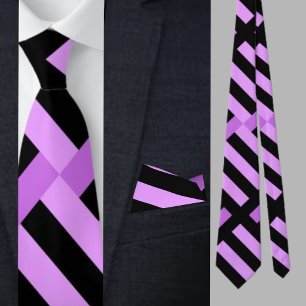 Colourful Cute Geometric Pattern Necktie