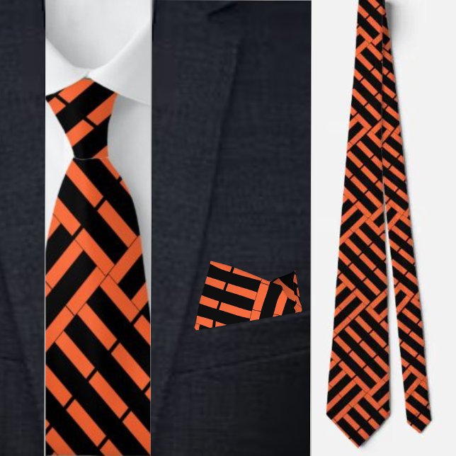 Colourful Cute Geometric Pattern Necktie        (Creator Uploaded)