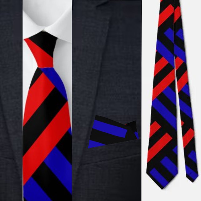 Colourful Cute Geometric Pattern Necktie        (Creator Uploaded)