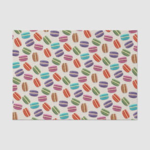 Colourful Cute Macaroons Pattern Tissue Paper