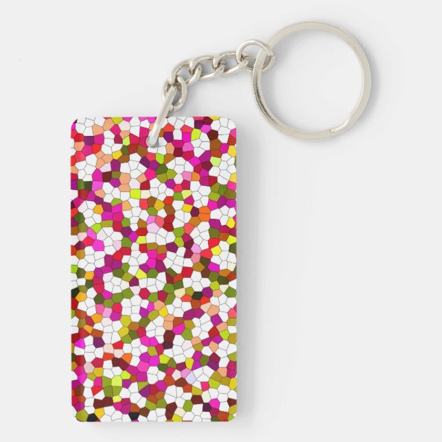 Colourful Cute Modern Trend Key Ring (Back)