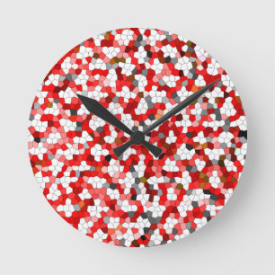 Colourful Cute Modern Trend Round Clock