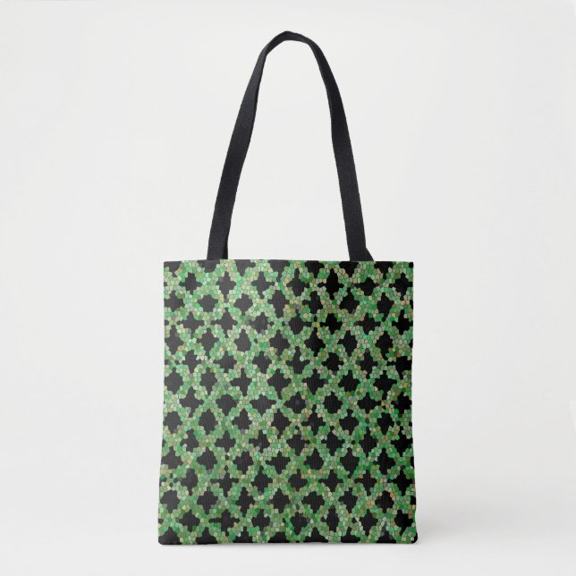 Colourful Cute Pattern Modern Trend Tote Bag (Front)